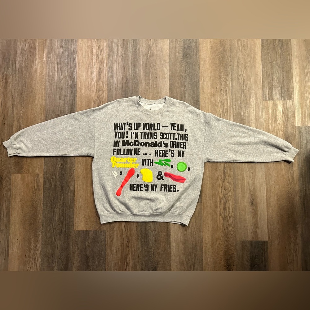 Travis Scott x McDonalds Sweatshirt